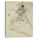 Drawing after ‘Blauer Fleck (1913) - Wassily Kandinsky - Canvas Print