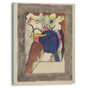Design for the cover of the almanac ‘The Blue Rider’ II (1911) - Wassily Kandinsky - Canvas Print