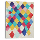 Farbstudie mit Rauten (1913) - Wassily Kandinsky - Canvas Print