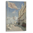Hôtel des roches noires. Trouville (1870) - Claude Monet - Canvas Print