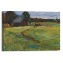 Russian landscape - Wassily Kandinsky - Canvas Print