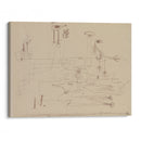 Drawing For Bird Islands (1921) - Paul Klee - Canvas Print
