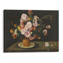 Bouquet Of Asters (1859) - Gustave Courbet - Canvas Print