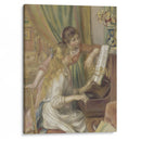 Young Girls at the Piano (1892) - Pierre-Auguste Renoir - Canvas Print