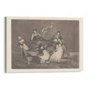 Heavier Than a Dead Donkey (Pesa Mas Que un Burro Muerto) (ca. 1813-1820) - Francisco de Goya - Canvas Print