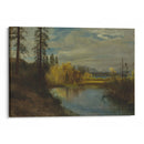 Outlet at Lake Tahoe - Albert Bierstadt - Canvas Print