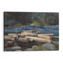 Hudson River (1892) - Winslow Homer - Canvas Print