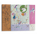 Parties diverse (1940) - Wassily Kandinsky - Canvas Print