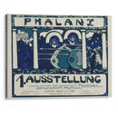 Plakat für die erste Ausstellung der Phalanx (1901) - Wassily Kandinsky - Canvas Print