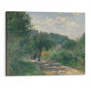 A Road in Louveciennes (ca. 1870) - Pierre-Auguste Renoir - Canvas Print