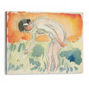 Akt som bøyer seg (1926-1927) - Edvard Munch - Canvas Print