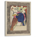 Design for the cover of the almanac ‘The Blue Rider’ II (1911) - Wassily Kandinsky - Canvas Print