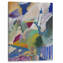 Murnau with church I (1910) - Wassily Kandinsky - Canvas Print