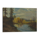 Outlet at Lake Tahoe - Albert Bierstadt - Canvas Print