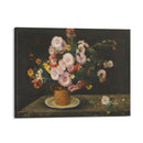 Bouquet Of Asters (1859) - Gustave Courbet - Canvas Print