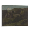 Rochers À Ornans (1869) - Gustave Courbet - Canvas Print
