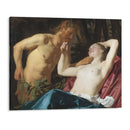 Satyr and Nymph (1623) - Gerard van Honthorst - Canvas Print