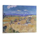 Wheat Fields with Reaper, Auvers - Vincent van Gogh - Canvas Print - UAIO LMT