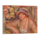 Woman Leaning (Femme accoudée) (1918) - Pierre-Auguste Renoir - Canvas Print