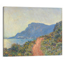 La Corniche near Monaco (1884) - Claude Monet - Canvas Print