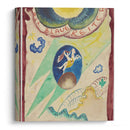 Design for the cover of the almanac ‘The Blue Rider’ III (1911) - Wassily Kandinsky - Canvas Print