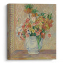 Still Life; Flowers (1885) - Pierre-Auguste Renoir - Canvas Print