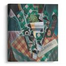 Still Life with Checked Tablecloth (1915) - Juan Gris - Canvas Print