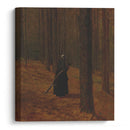 Old Woman Gathering Faggots (1865) - Winslow Homer - Canvas Print