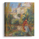 La Terrasse À Cagnes (circa 1908) - Pierre-Auguste Renoir - Canvas Print