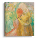 Petite fille au chapeau jaune - Pierre-Auguste Renoir - Canvas Print