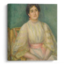 Portrait de Madame Paul Gallimard (1892) - Pierre-Auguste Renoir - Canvas Print