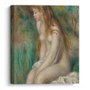 Young Girl Bathing (1892) - Pierre-Auguste Renoir - Canvas Print