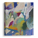 Murnau with church I (1910) - Wassily Kandinsky - Canvas Print