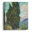 Cypresses (1889) - Vincent van Gogh - Canvas Print - UAIO LMT