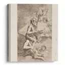 Devota profesion. (Devout profession.) (1796-1797) - Francisco de Goya - Canvas Print