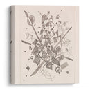 Kleine Welten IX (1922) - Wassily Kandinsky - Canvas Print