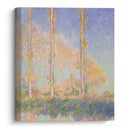 Poplars (1891) - Claude Monet - Canvas Print