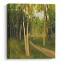 Track In The Bois De Boulogne - Félix Vallotton - Canvas Print