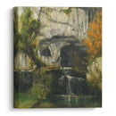 La Source Du Lison - Gustave Courbet - Canvas Print