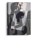 Portrait of Josette Gris (1916) - Juan Gris - Canvas Print