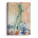 Stående akt (Ca. 1918) - Edvard Munch - Canvas Print