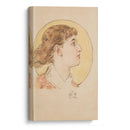 Angel’s head (portrait of Helena’s daughter) (1889) - Jan Matejko - Canvas Print