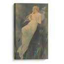 Elfe mit Irisblüten (Ca. 1885-1890) - Alphonse Mucha - Canvas Print