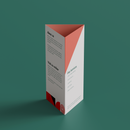 Tri-Fold Toblerone Style Menu.