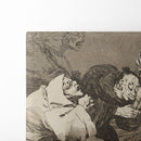 Obsequio á el maestro. (A gift for the master.) (1796-1797) - Francisco de Goya - Canvas Print