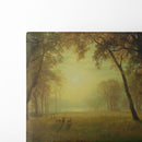 Deer in a clearing, yosemite - Albert Bierstadt - Canvas Print