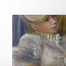 Woman with a Hat - Pierre-Auguste Renoir - Canvas Print