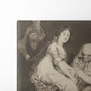 Ruega por ella. (She prays for her.) (1796-1797) - Francisco de Goya - Canvas Print