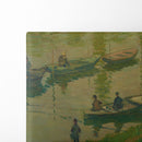 Angler auf der Seine bei Poissy Fischer an der Seine bei Poissy (1882) - Claude Monet - Canvas Print