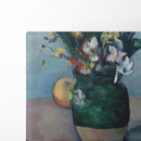The Vase of Tulips (c. 1890) - Paul Cézanne - Canvas Print